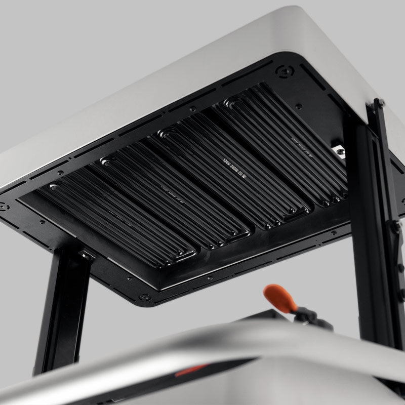 Système de chauffe de la thermoformeuse Vaquform DT2